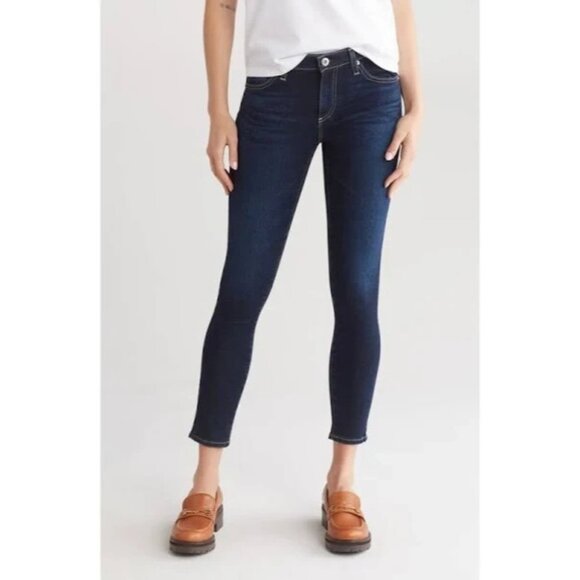 NEW AG B-Type 01 Skinny Leg Ankle Jeans 2 YEARS SIZE 27 X 28/100%AUTHENTIC - Picture 1 of 3